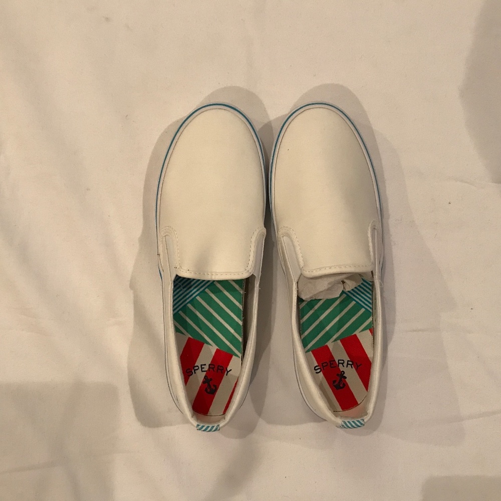 Sperry top-sider white sneakers